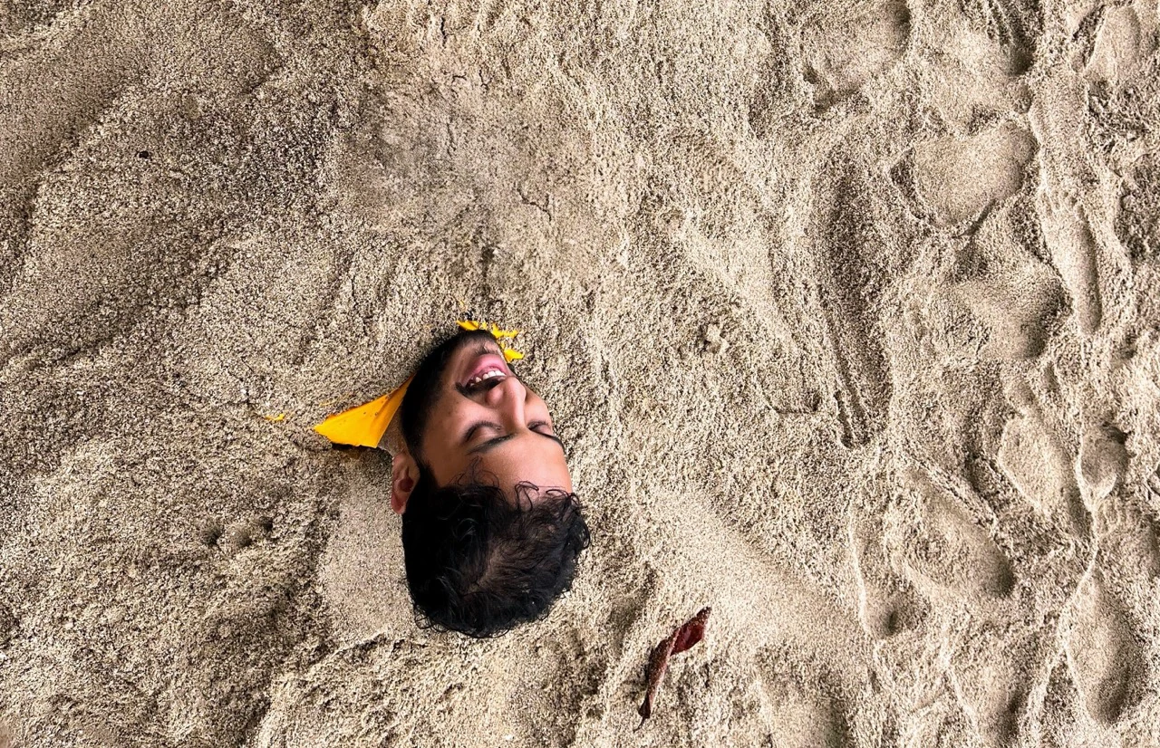 Adeen speaking at event